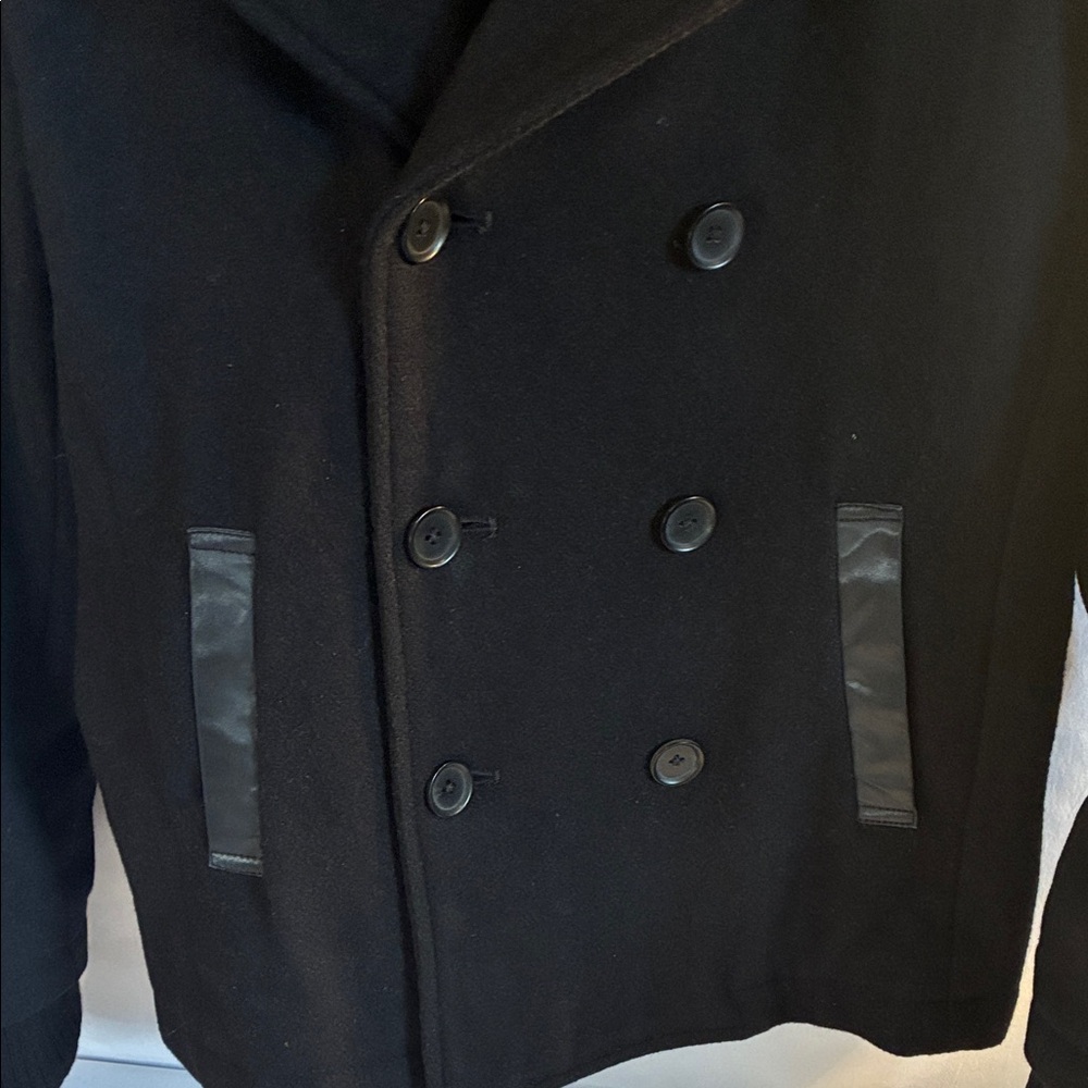 Epic Threads wool blend black dress & sporty winter coat for Boys size M 10-12 - Picture 4 of 16